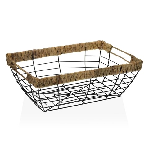 Cos pentru fructe rowe, versa, 23.5 x 12 x 33.5 cm, otel, negru