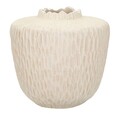Vaza decorativa Shade, Mauro Ferretti, 35x32.5 cm, oxid de magneziu, crem