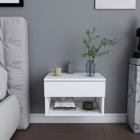 Noptiera, Retricy, Jamot, 44.6x29x31.9 cm, PAL, Alb 44.6x29x31.9 imagine 2022