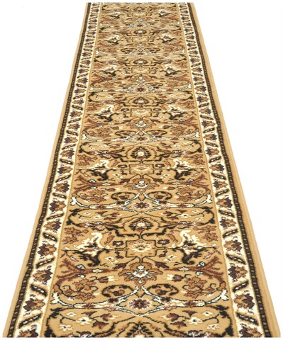 Traversa pentru hol Telavi, Decorino, 60x900 cm, polipropilena, maro