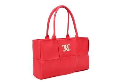 Geanta Juicy Couture 105, 40x12x25 cm, piele ecologica, rosu