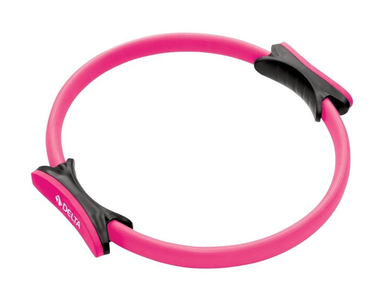 Cerc pentru pilates 267DLT1285, Delta, Ø38 cm, polietilena, roz