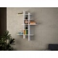 Raft pentru perete, Wooden Art, Atlanta White, 90x150x22 cm