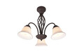 Plafoniera Rustica, TRIO, 55x42.5 cm, 40W, 3x E14, metal, maro