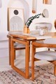 Set Masa si Scaune, Vow Chair, Cheri 4S, Lemn de fag, Stejar / Crem