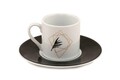 Set cesti de cafea, Beros, 973BRS1601, Portelan, 5 x 5 x 7 cm, 80 ml, 6 piese, Multicolor