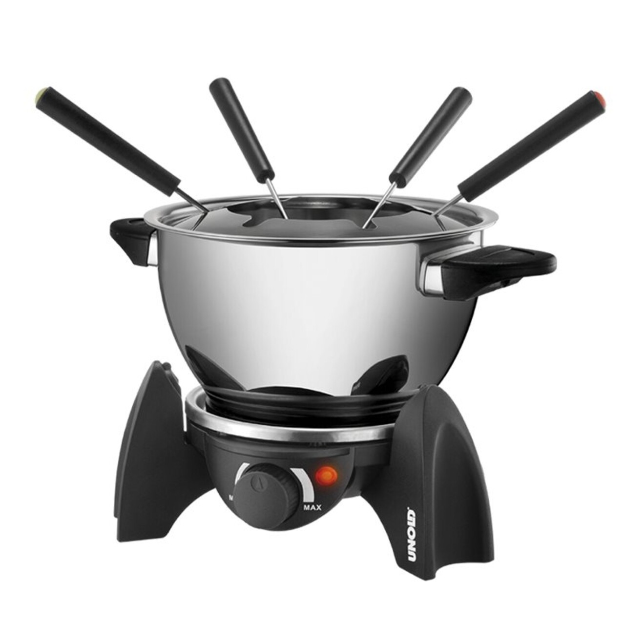 Set fondue electric cu 2 boluri Unold 800 ml 500 W