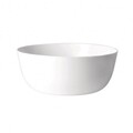 Set 3 boluri pentru salata Toledo, Bormioli, Ø23 cm, opal, alb