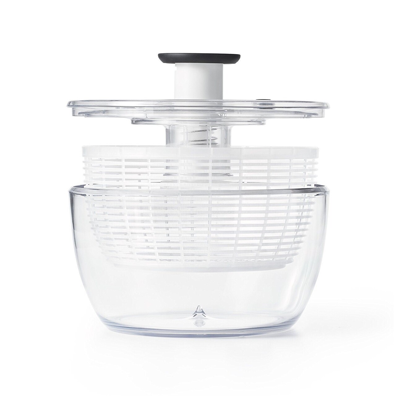 Uscator salata si verdeturi, plastic, 26,6cm/4,7L, "Good Grips" - OXO - imagine 4