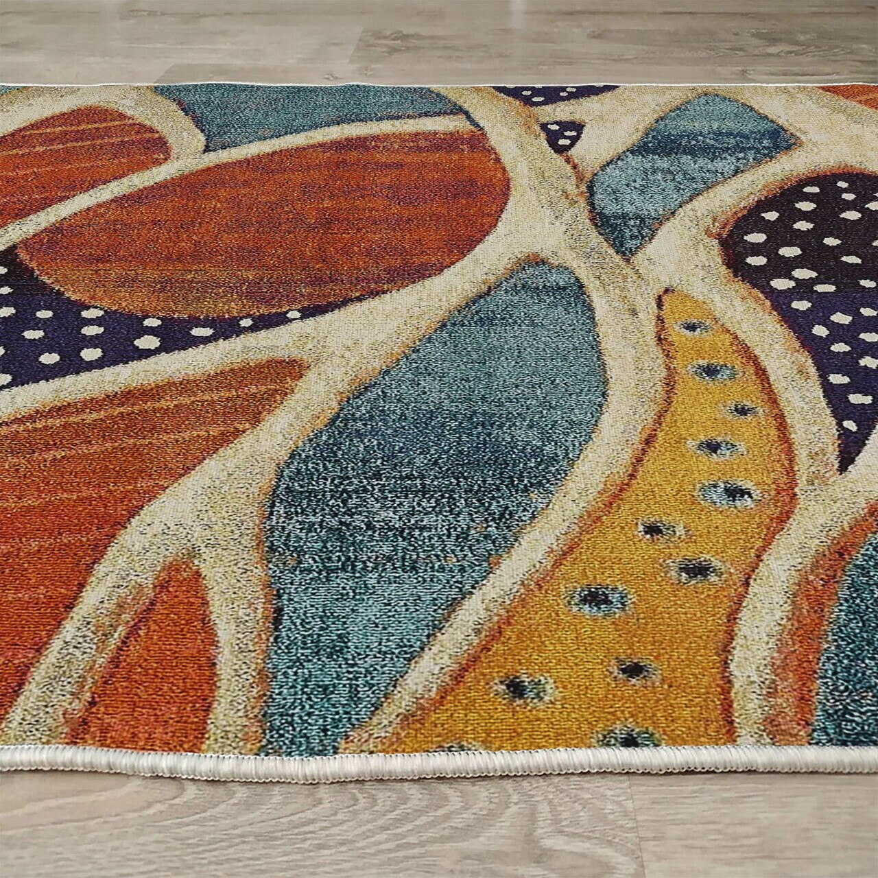 Covor, Woopamuk221, 140x220 cm, Bumbac/Poliester, Multicolor - view 5