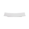 Platou ingust pentru servire Salsa, Ambition, 18 x 9 cm, portelan, alb