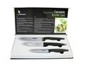 Set 3 cutite Luigi Ferrero, FR-1739B, 10 cm/13 cm/16 cm, ceramica