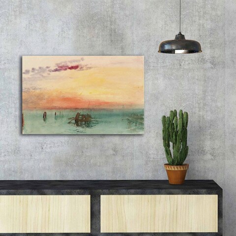 Tablou decorativ, famousart-056, canvas, dimensiune: 45 x 70 cm, multicolor