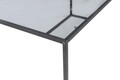 Masuta de cafea, Caliente, Lizbon, 90x40x50 cm, STICLA FUMAT, Negru