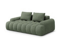 Canapea 3 locuri, Linz, Cosmopolitan Design, 200x100x84 cm, tesatura structurata, verde oliv inchis