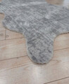 Covor, Post Pattern, 60x90 cm, Poliester, Gri deschis