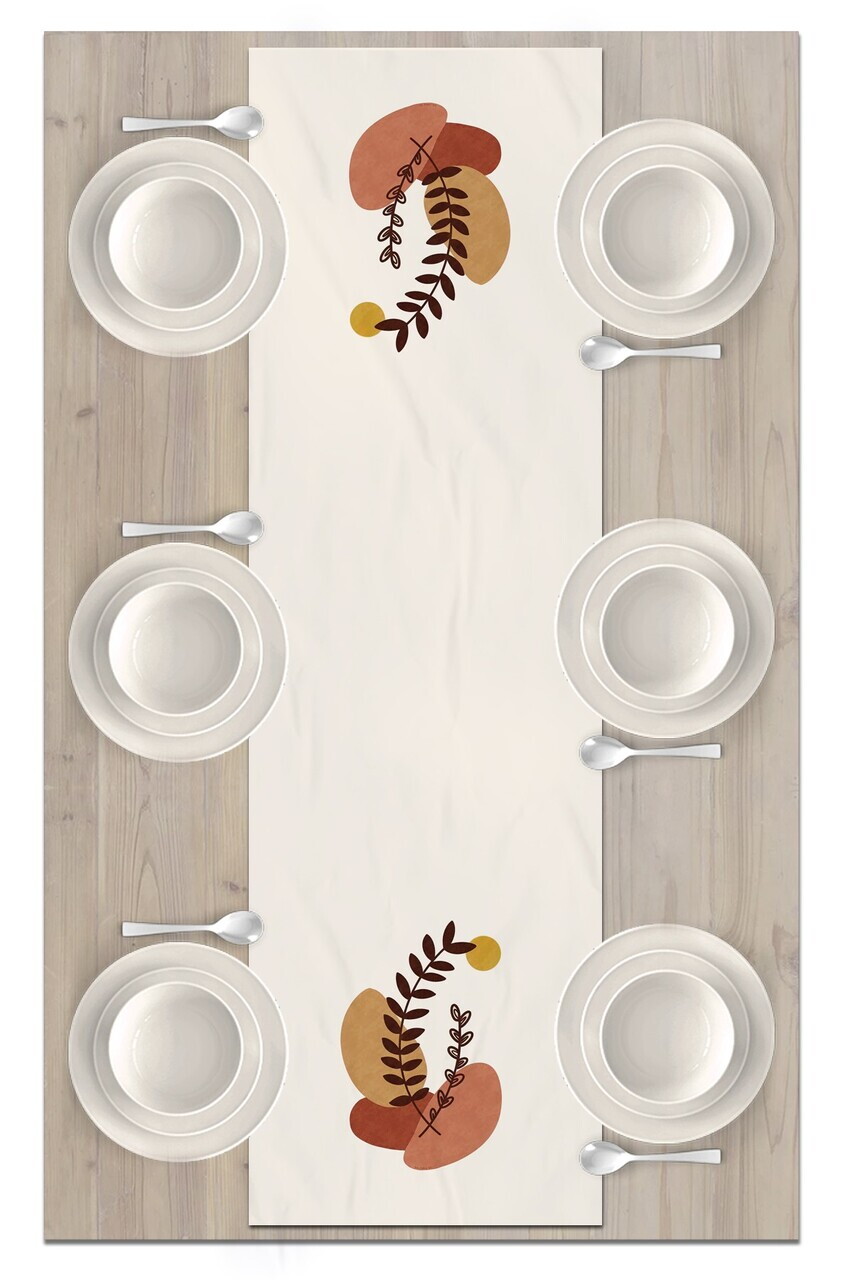 Traversa de masa, Artrunmin-02, 40x135 cm, Poliester, Multicolor — imaginea 2