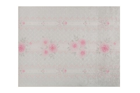 Covor Pink Rose - Pink, Confetti, 100x125 cm, poliamida, multicolor