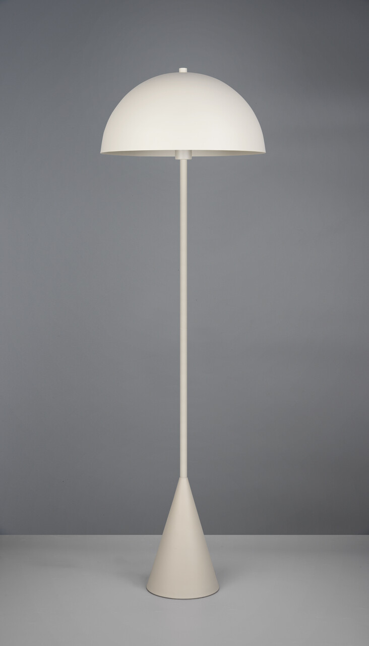 Lampadar Alfie, TRIO, 40x152 cm, 40W, 1x E27, metal, gri