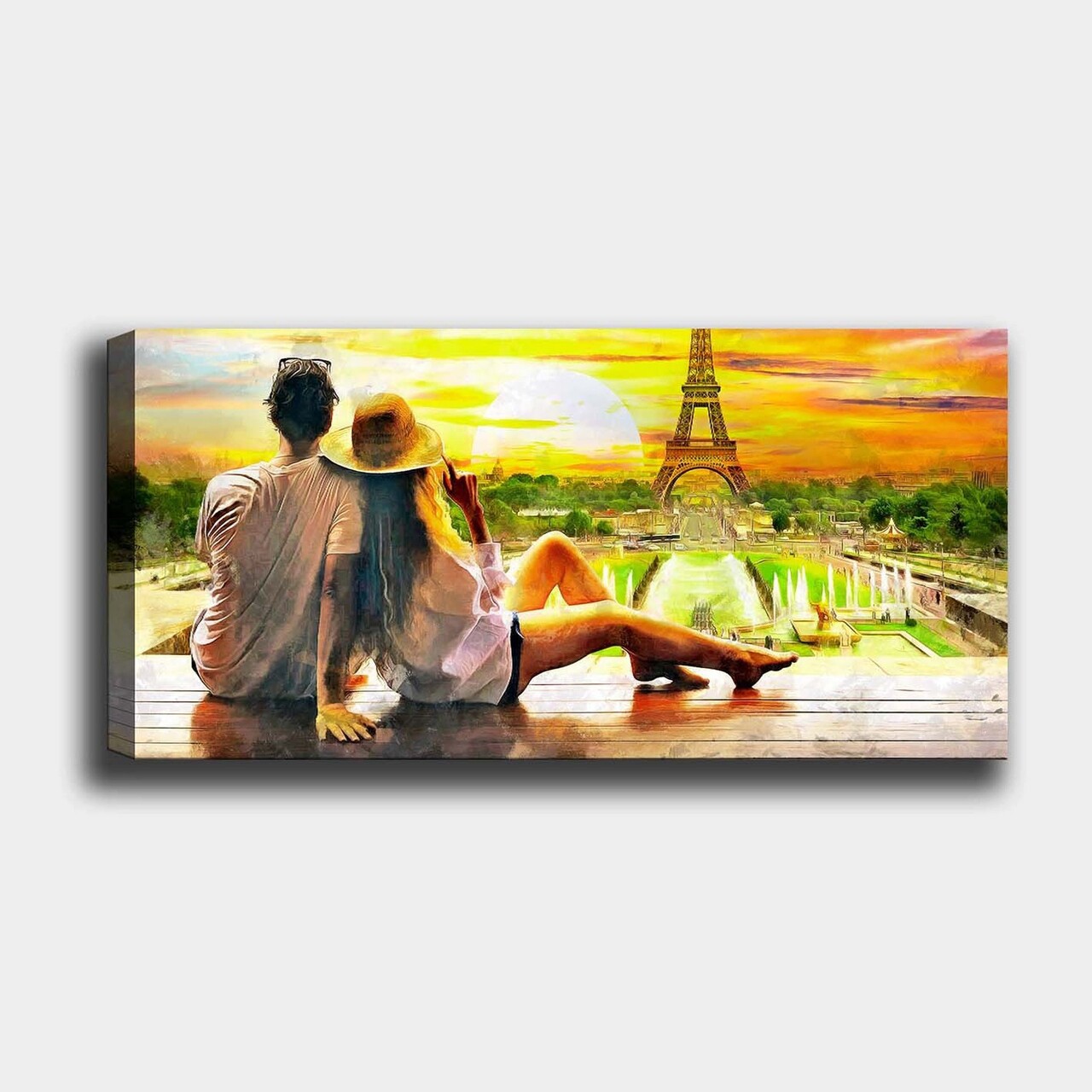 Tablou decorativ, YTY21232160109_50120, Cadru: 100% LEMN (grosime: 3 cm), Multicolor - view 2