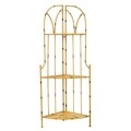Etajera de colt, Oranda, Creaciones Meng, 48x35x120 cm, fier forjat