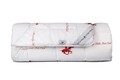 Pilota matlasata 195x215 cm, 100% bumbac, Beverly Hills Polo Club, Guadiana Red, alb/rosu