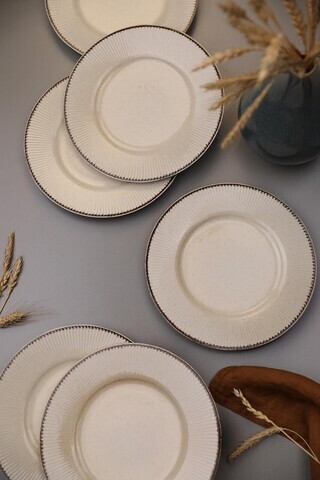Set platouri servire desert, Hermia, 710KTP9359, Portelan, Scortisoara