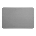 Covoras de baie din diatomit absorbant, 5five, 39 x 60 cm, gri