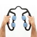 Aparat pentru masaj muscular cu role InnovaGoods Rolax, manual, 25 x 27 cm