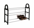 Organizator pentru pantofi, Vetro-Plus, 65x17x42 cm, metal cromat/plastic