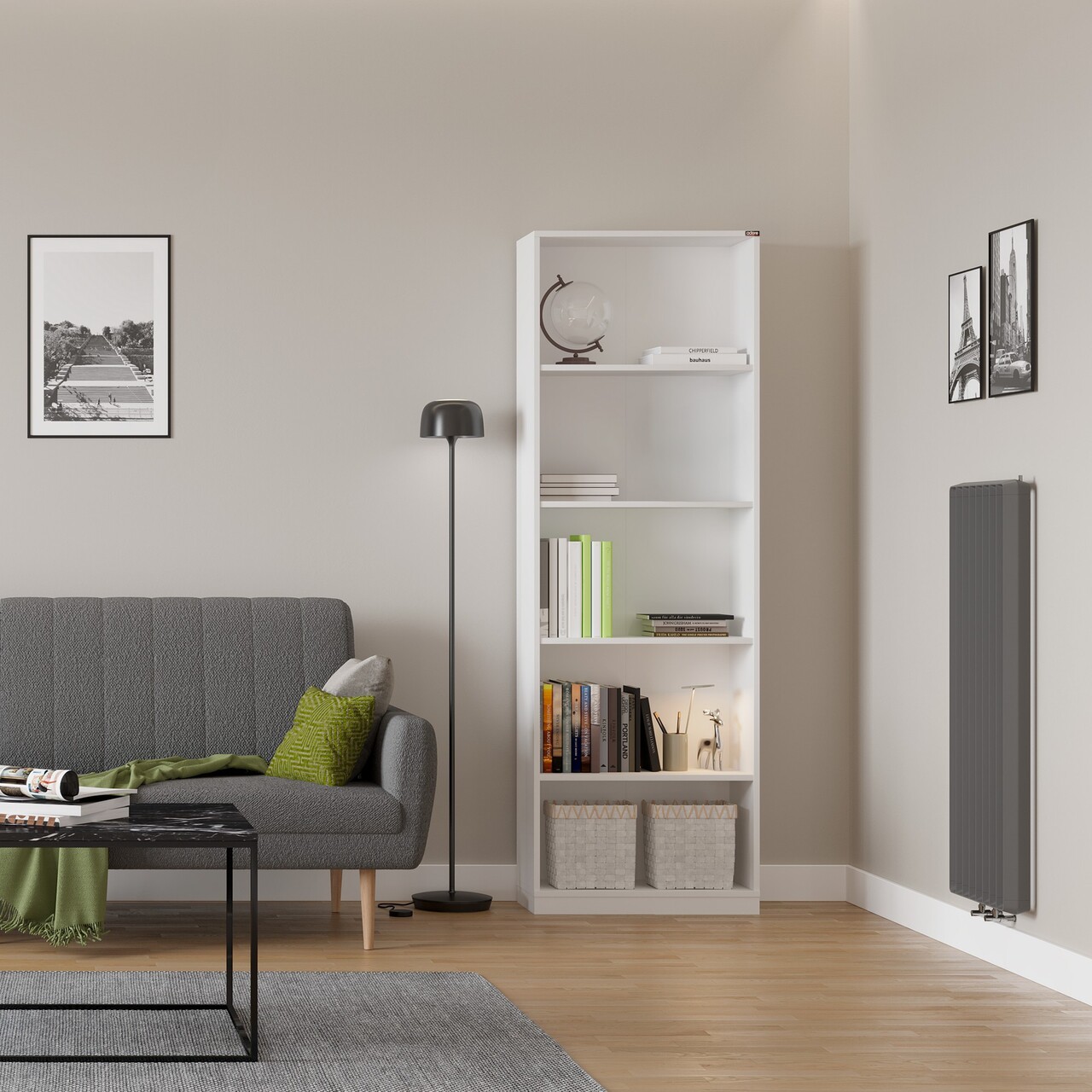 Corp biblioteca, Adore, Ktp-350-Bb-1, Alb - 1 | YEO