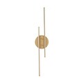 Aplica de perete, Fresno, 119FRS1109, Metal, Auriu