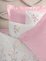Lenjerie de pat dubla, Jolie - Pink, Cotton Box, Bumbac Satinat