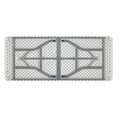 Masa pliabila pentru picnic si gradina Rodeo, Pakoworld, 240x76x74 cm, polietilena HDPE/metal, alb/gri