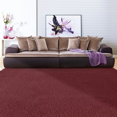 Covor, Indomex, Romantic, 50 x 110 cm, 100% poliester, rosu