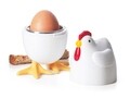 Recipient pentru fiert oua la microunde, Excelsa, 9x8x14 cm, 1 ou