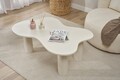 Set masuta de cafea, Rotexa, Bloom, MDF , Crem