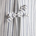 Lenjerie de pat King Size, Cherish, Homla, 3 piese, 200x220 cm, bumbac, alb/albastru
