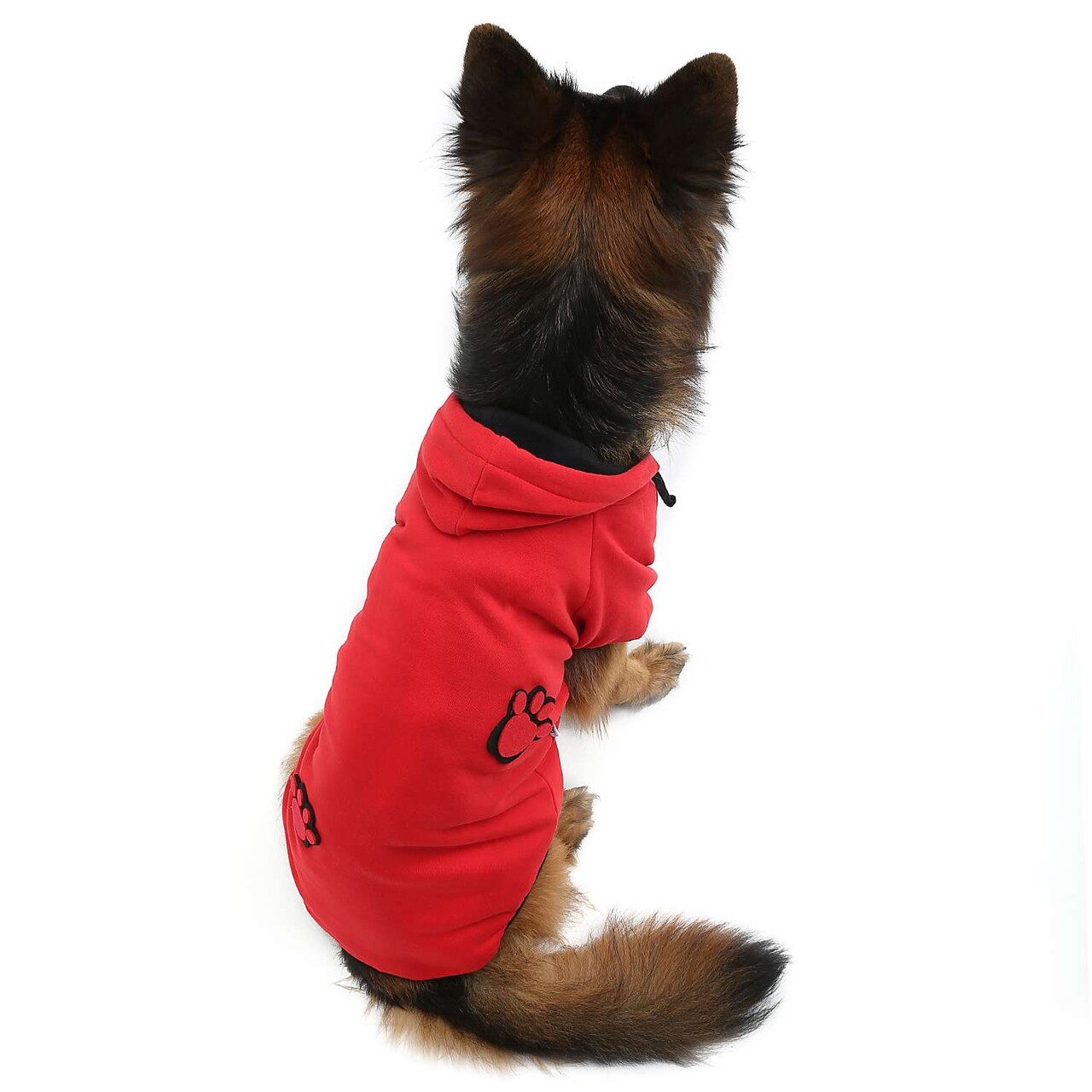 Hanorac pentru câini, Paws &amp; Whiskers, Kırmızıpatisweat, Rosu - view 3