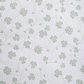 Lenjerie de pat pentru o persoana EC Clover, Homla, 140x200 cm, 2 piese, bumbac, alb/verde