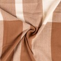 Patura Melrose, Homla, 150x200 cm, poliester, maro/bej