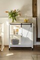 Gheridon, Wenko, Country House, 80 x 40 x 88.5 cm, lemn/mdf, alb