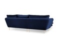 Coltar stanga, Verveine, Mazzini Sofas, 5 locuri, 286x190x96 cm, catifea, albastru regal