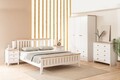Pat de o persoană, Alfa Design, Inci Modern Country, Stejar alb