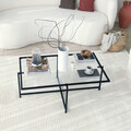 Masuta de cafea, Neostill, Sun S408, 94x35x64 cm, Negru