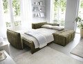 Coltar extensibil dreapta 4 locuri ELTAP, RT-33TOS, Campo, 265x196x88 cm, lemn/poliester, verde olive