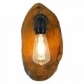 Aplica de perete All Design, handmade, 35x18x18 cm, Walnut