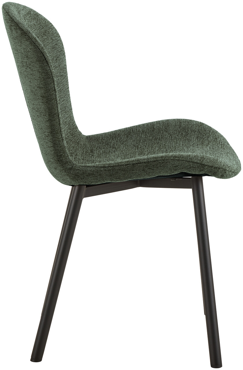 Scaun Esra, Actona, 50x58x86 cm, poliester/otel, verde - view 8
