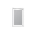 Oglinda decorativa, Hanah Home, Craft 60 x 90 v2, Alb mat