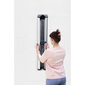Cutie de protectie pentru uscator Wall Fix, Brabantia, Matt Steel, 18.8x18.4x109 cm, otel, argintiu